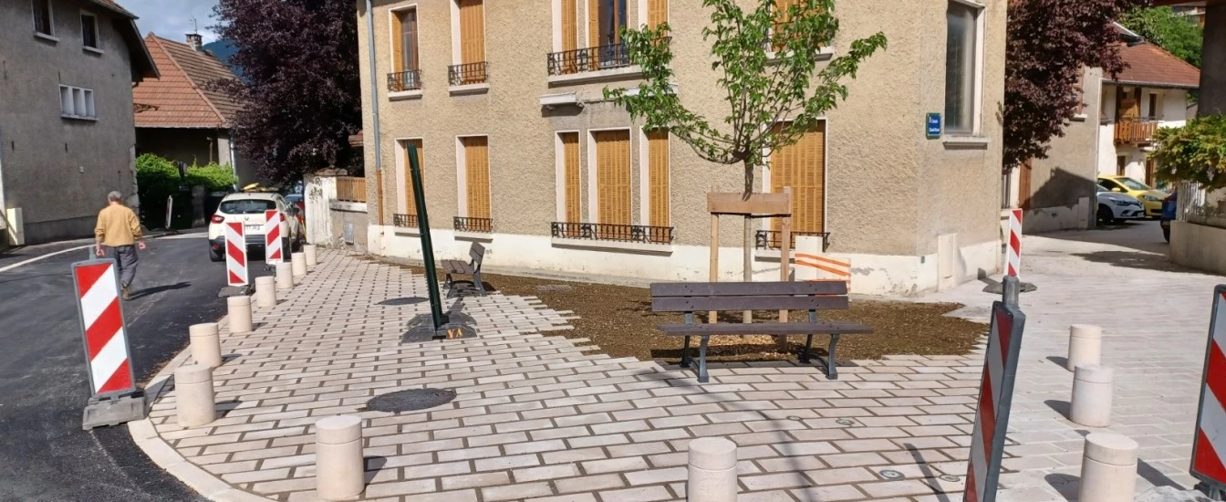 Aménagement de la place Lafin • Aix-Les-Bains (73)